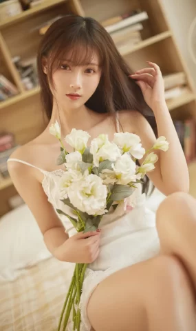 羽生三未图集 – 日系睡裙[30P]