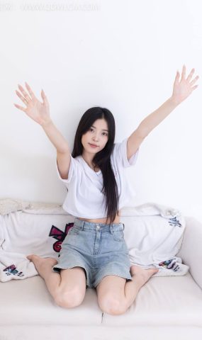 勿恋传媒 NO.2469 茯苓-平底鞋、高跟凉鞋、白船袜、裸足[116P]