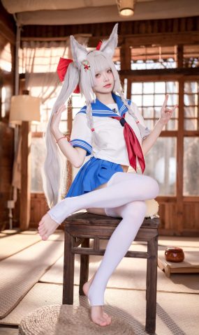 九柒喵  – 朝凪 JK[37P]