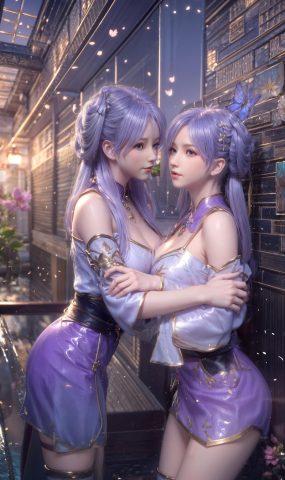 AI绘画 637 清月 韩雪[34P]