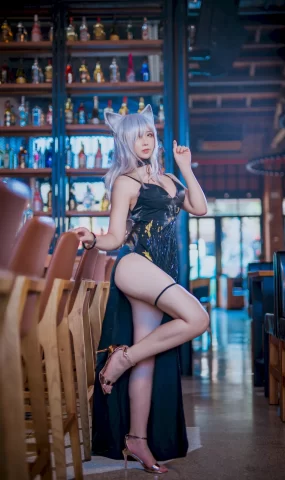 九曲Jean – 明日方舟 黑·周年礼服[9P]