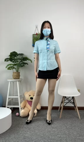 三禾摄影 NO.076 空姐至服 肉丝高跟[216P]