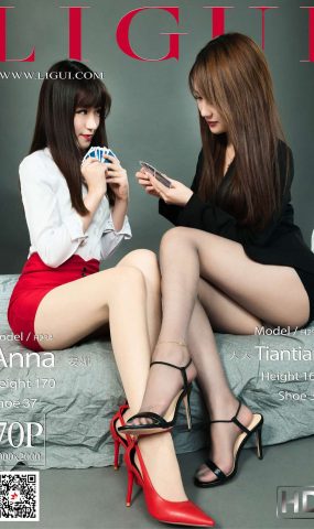 [Ligui丽柜] 2020.08.14 天天&安娜《双生花の 柔美肌香唇趾》 在现浏览