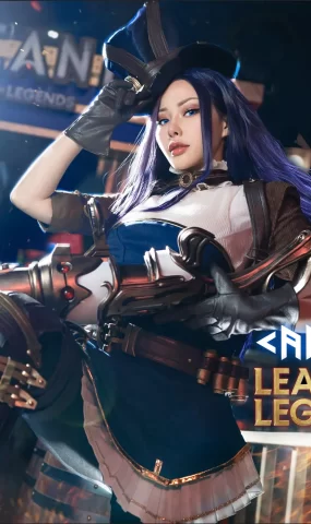 Hane Ame 雨波写真  – 英雄联盟 凱特琳[27P]