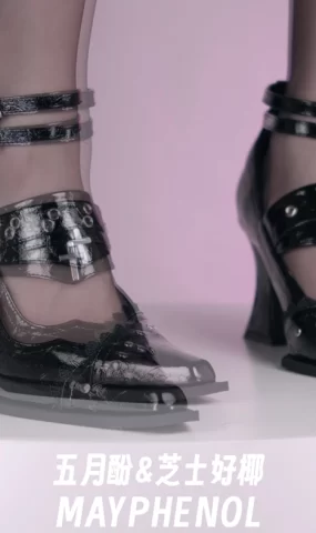 芝士好椰  – 哥特高跟 夜蔷薇 暗夜来访[20P]