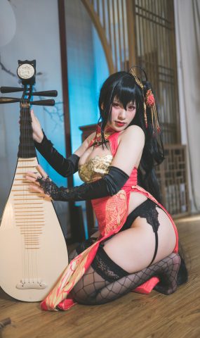 柘烟_Zuken  大凤旗袍 [21P]