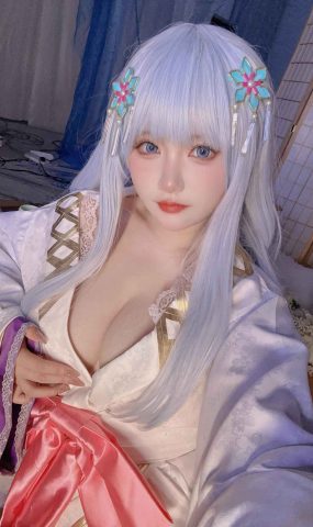 是一只熊仔吗  – 白雪姬 (美少女万华镜异闻：雪女)[23P]