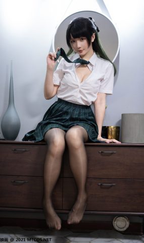 [喵糖映画]VOL.435 绿色JK[20P]