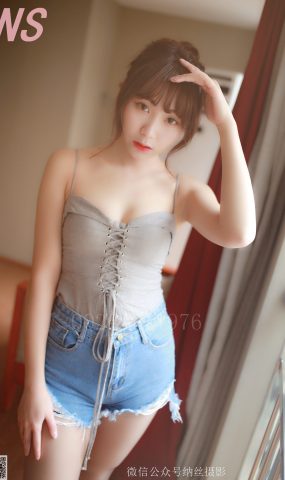 纳丝摄影 NO103 灵儿3 牛仔吊带