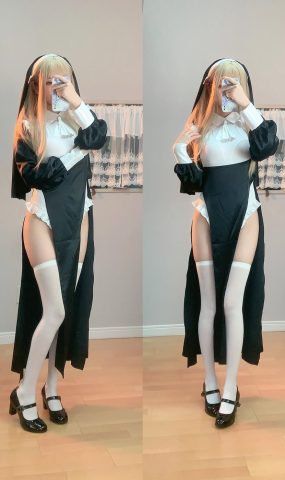 千阳(ちよ) – 修女[17P]