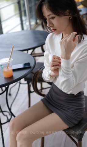 [IESS异思趣向] 2021.07.08 丝享家855：小六《白色OL装》[90P]