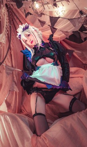 Luisa_零纱  – 黑枪呆女仆[23P]