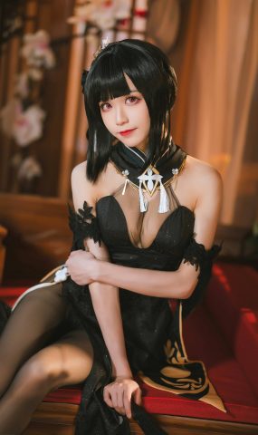 Tomoyo酱 碧蓝航线 镇海旗袍[27P]