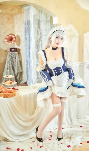 源纱希喵喵喵 x 犹大Yuta – 碧蓝航线 贝尔法斯特[26P]