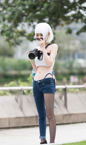 精选街拍作品 NO.1694 程生街拍作品 – 认真拍照的女摄[59P]