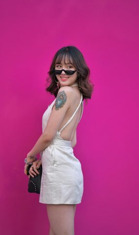 精选街拍作品 NO.1565 红石街拍作品 – 高跟裸背长腿美女[43P]