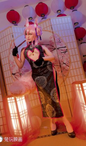 兔玩映画 B189 玉藻前旗袍 在现浏览