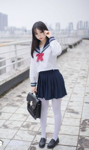 兔玩映画 B188 喵喵的白丝水手服 在现浏览