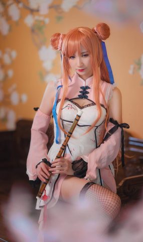 贝儿酱Miki – 春梅COS[18P]