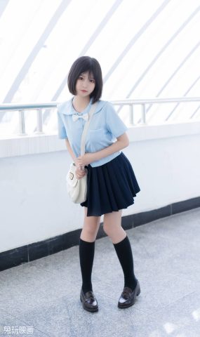 兔玩映画 C165 绝对领域至服裙 [41P]