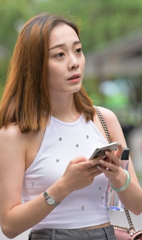 唯美街拍 NO.884 清新的百褶裙妹字 [29P]