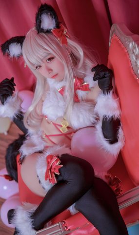 动漫博主G44不会受伤 – 魔法少女伊莉雅 危险野兽 [19P]