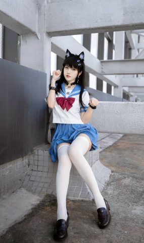 不呆猫  – 天台小m猫[46P]