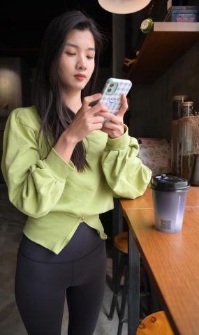 唯美街拍 NO.1109 绿衣女孩 (7) [84P]