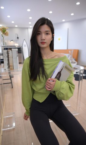 唯美街拍 NO.1109 绿衣女孩 (10) [84P]