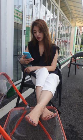 [Pary学生模拍] No.034 新模女神小婷的37码美jiao绝版 [150P]