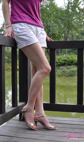 Fannie芬妮每足园 No.161 湖边小景 [46P]