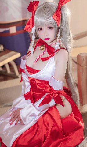 日奈娇 – 碧蓝航线 可畏巫女[32P]