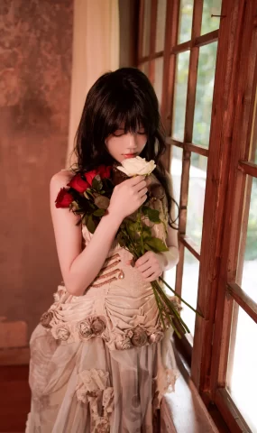 桜桃喵 – 玻璃玫瑰[11P]