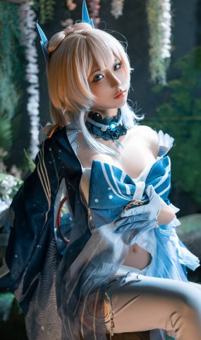 蠢沫沫 – 原神 心海[9P]