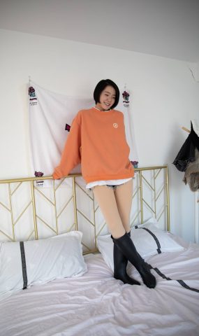 勿恋传媒 NO.687 小飞-橙色阳光[140P]