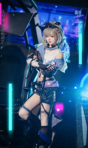 花柒Hana – 崩坏：星穹铁道 银狼[17P]