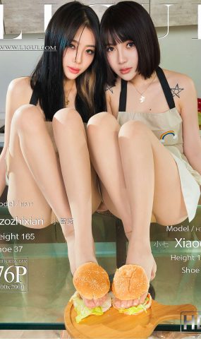 [Ligui丽柜]2022.03.18 《莲食记-超级汉堡》小智贤&小七[75+1P]