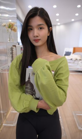 唯美街拍 NO.1109 绿衣女孩 (11) [92P]