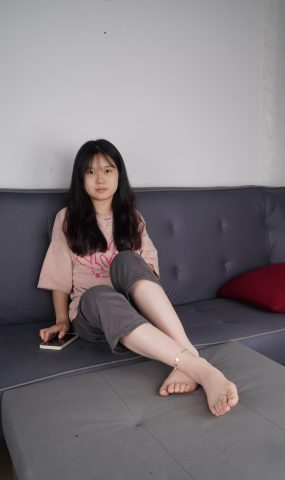 Pary摄影 NO.153 新模小美女炜玲展示36码超白小脚[88P]