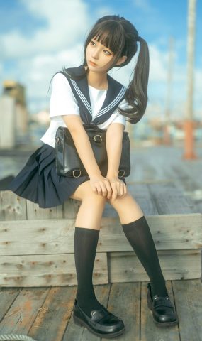 蠢沫沫 – 海风[18P]