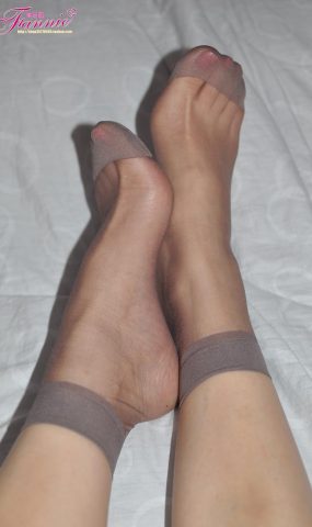 Fannie芬妮每足园 No.173 灰丝特写2 [61P]