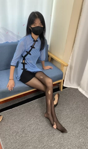 三禾摄影 NO.064 薄丝旗袍 黑丝 高跟[145P]