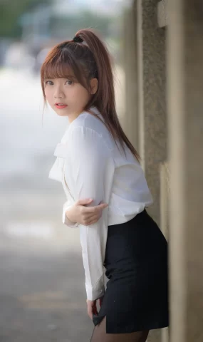 唯美街拍 NO.893 OL黑絲高跟 001 [100P]