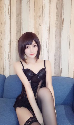 木之本果 – 黑色情趣内一[22P]