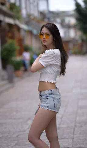 唯美街拍 NO.1012 热裤女孩 (1) [91P]