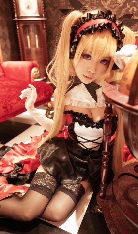 Ely_eee(ElyEE子) – 红黑下午茶[7P]