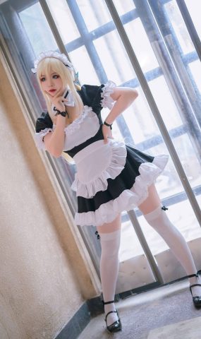 皮皮奶可可爱了啦  – 柏崎星奈女仆[30P]