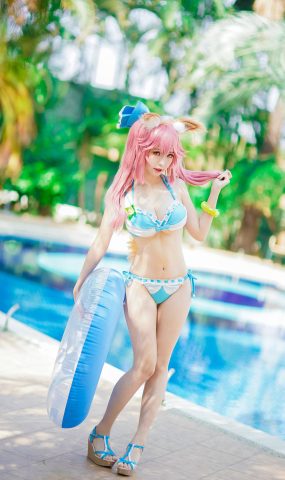 Ely_eee(ElyEE子) – 玉藻前泳池[39P]