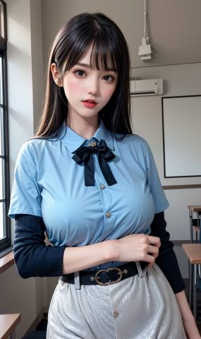 AI绘画 746 班花[28P]