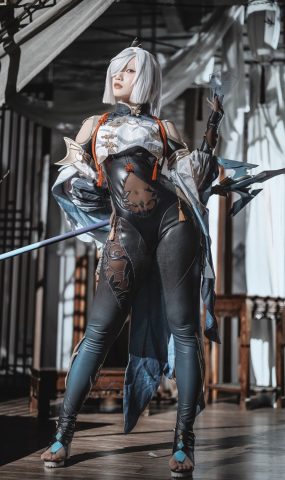 Cien恩恩  – 原神 申鹤[31P]